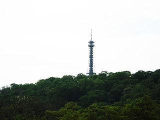 Obraz premium Prague, Czech Republic, TV tower