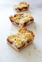 Rustic plum cake
