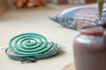 Mosquito coil tatami mats Japanese style room