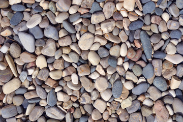 Sea stones background
