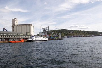 Port industriel de Oslo, Norvège