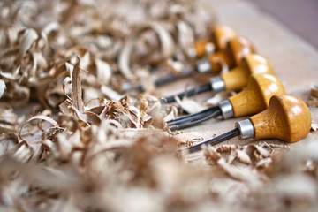 Woodworking and crafts tools. Carpentry hand tools. Planers, chisels, measuring tools.  lot of...