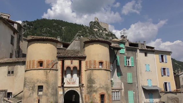 Die mittelalterliche Festungsstadt Entrevaux