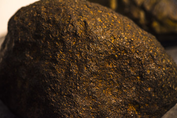 A piece of the Chelyabinsk meteor