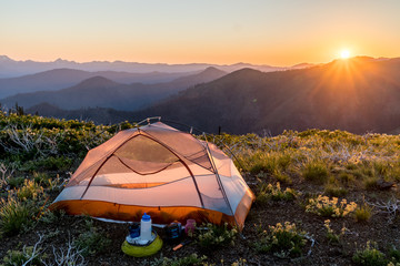 Camp Along the PCT