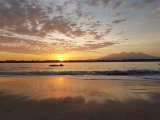Sunrise from Gili Trawangan
