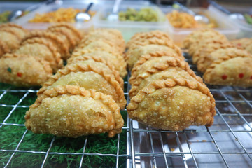 curry puff or fried curry dumpling
