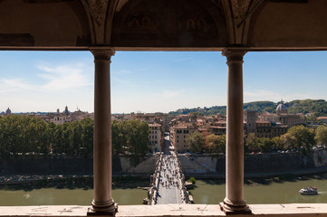 Castel Sant'Angelo, Rome - obrazy, fototapety, plakaty