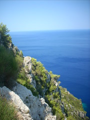 green rock greece