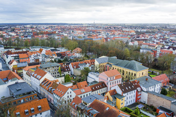 Fototapeta na wymiar Cityscape of Greifswald (Germany)