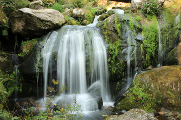 Fototapeta na wymiar Triberger-Wasserfälle