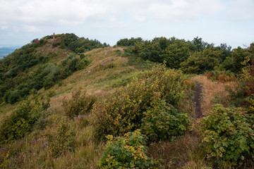 Obraz premium Protected landscape area of Vihorlat mountain range with it's highest point - Vihorlat (1075 m) in the east of Slovakia