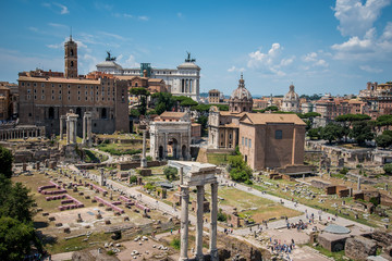 Ancient Roman Ruins 