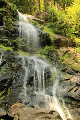 Fototapeta na wymiar Zweribach-Wasserfall
