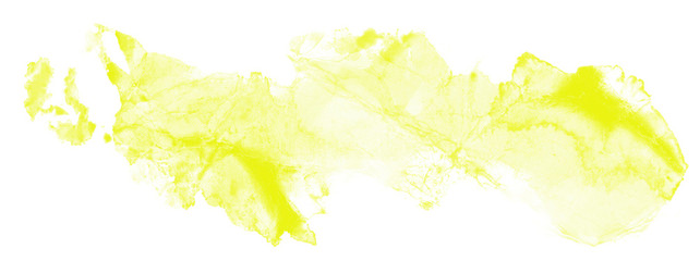 Obraz premium Abstract watercolor yellow bright spot