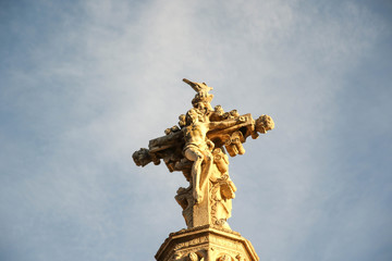 Fototapeta na wymiar Christus am Kreuz 2
