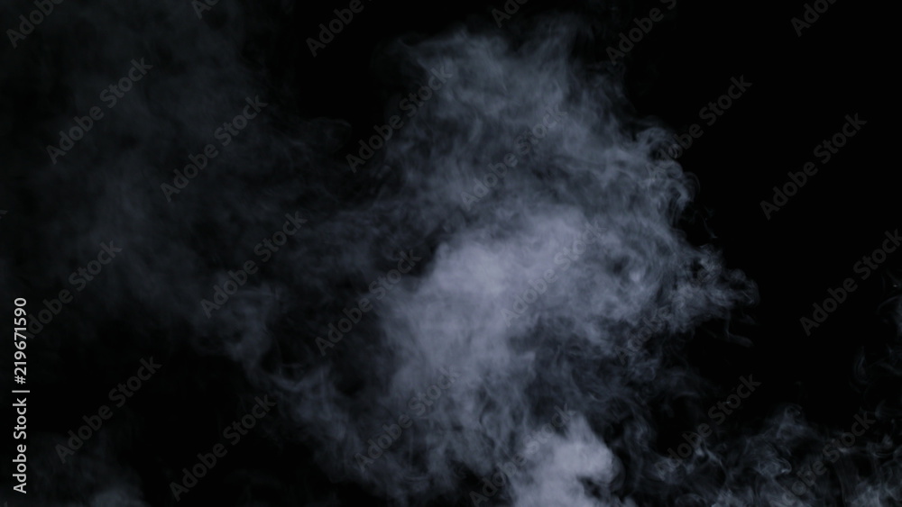 Wall mural realistic dry smoke clouds fog overlay perfect for compositing into your shots. simply drop it in an