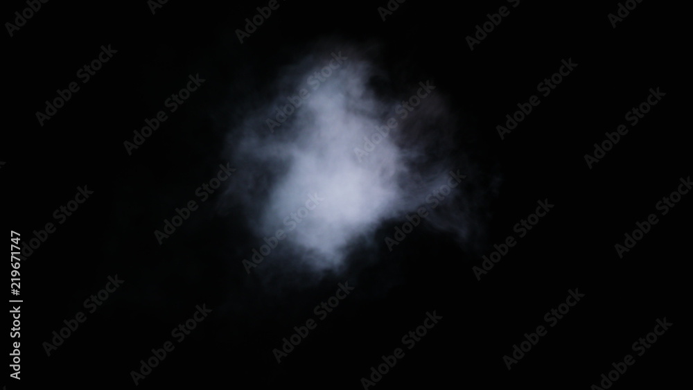 Wall mural realistic dry smoke clouds fog overlay perfect for compositing into your shots. simply drop it in an