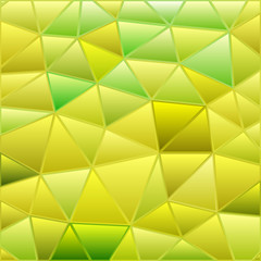 abstract vector stained-glass triangle mosaic background