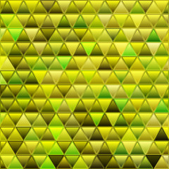 Fototapeta na wymiar abstract vector stained-glass triangle mosaic background