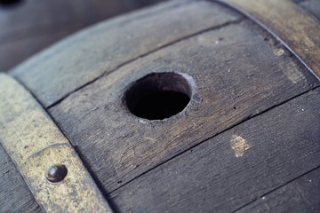 old Barrel of wine