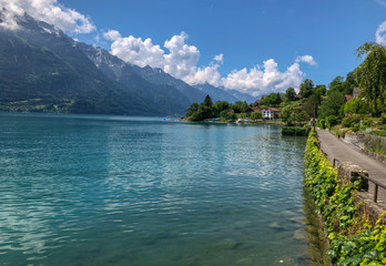 Interlaken Switzerland lakes