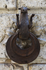 Siena - Anello per legare i cavalli