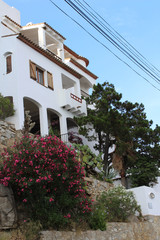 vue sur appartement de Roses en Espagne