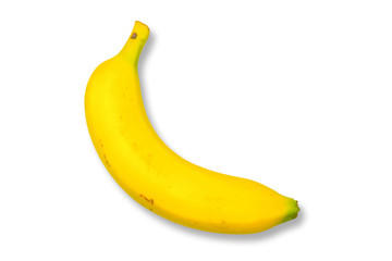 Isolated Banana white background