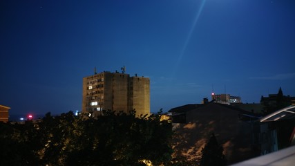 Fototapeta premium Night city