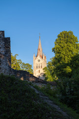 Medieval church of Cesis, Latvia.
