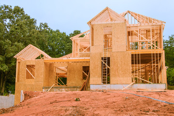 New House under construction
