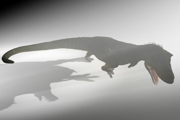 Тираннозавр в тумане