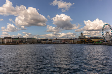 View of the Helsinki skyline in a bright sunny day in summer - 3
