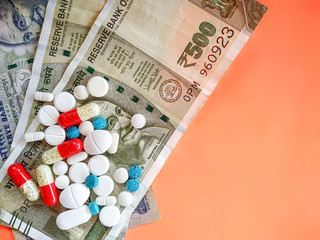 Money and medicines... Money is the basic need of person to live a longer life
