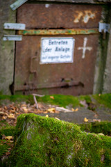 Bunker im Wald