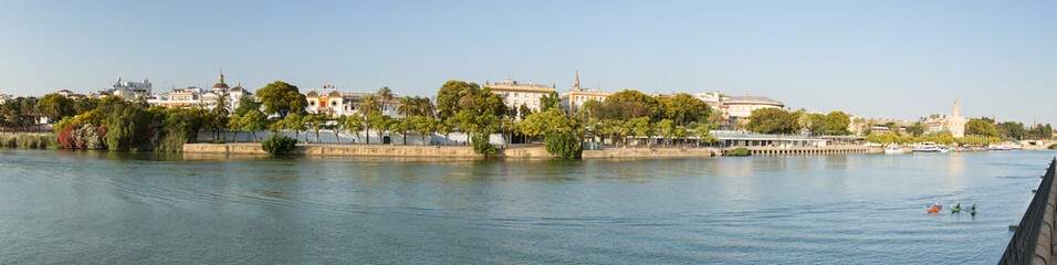 Seville. Spain / Panorama view 