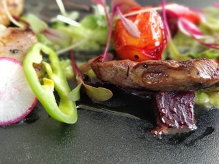 Gourmet salad plate 2