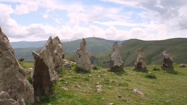Ancient observatory Karahunj Zorats Karer, Syunik Province, Armenia 11