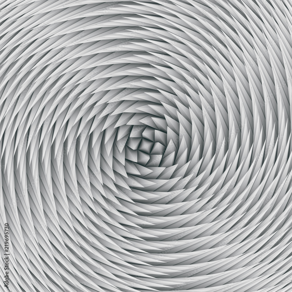 Aufkleber White architectural texture surface pattern. 3d rendering