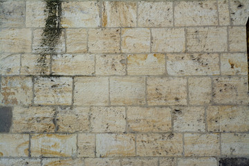 Old wall made of bricks