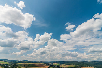 Panorama nieba z chmurami, Szczytna © olekgraf