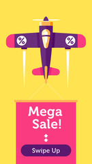 Plane-Ribbon-Flat © Oleg and Polly