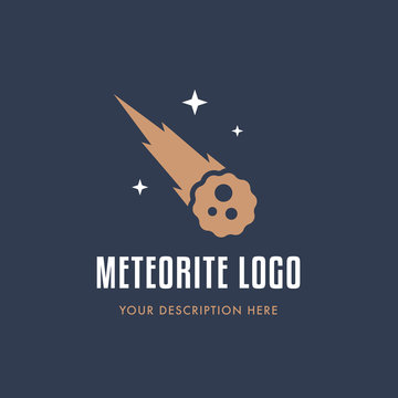 Meteorite with the star rain