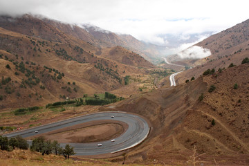 The Fergana Valley in Uzbekistan