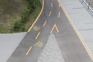 Obraz premium Bike path