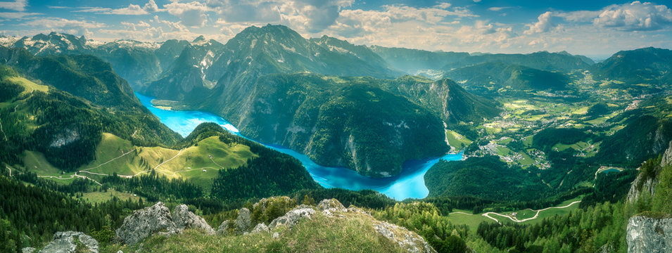 Konigsee Lake In Berchtesgaden National Park