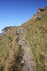 Trail in the mountains