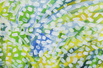 Detail of the Painting as a Background
