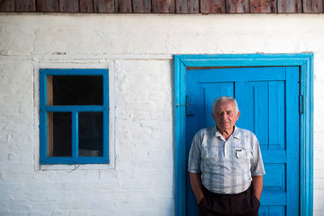 Portait of a mature villager